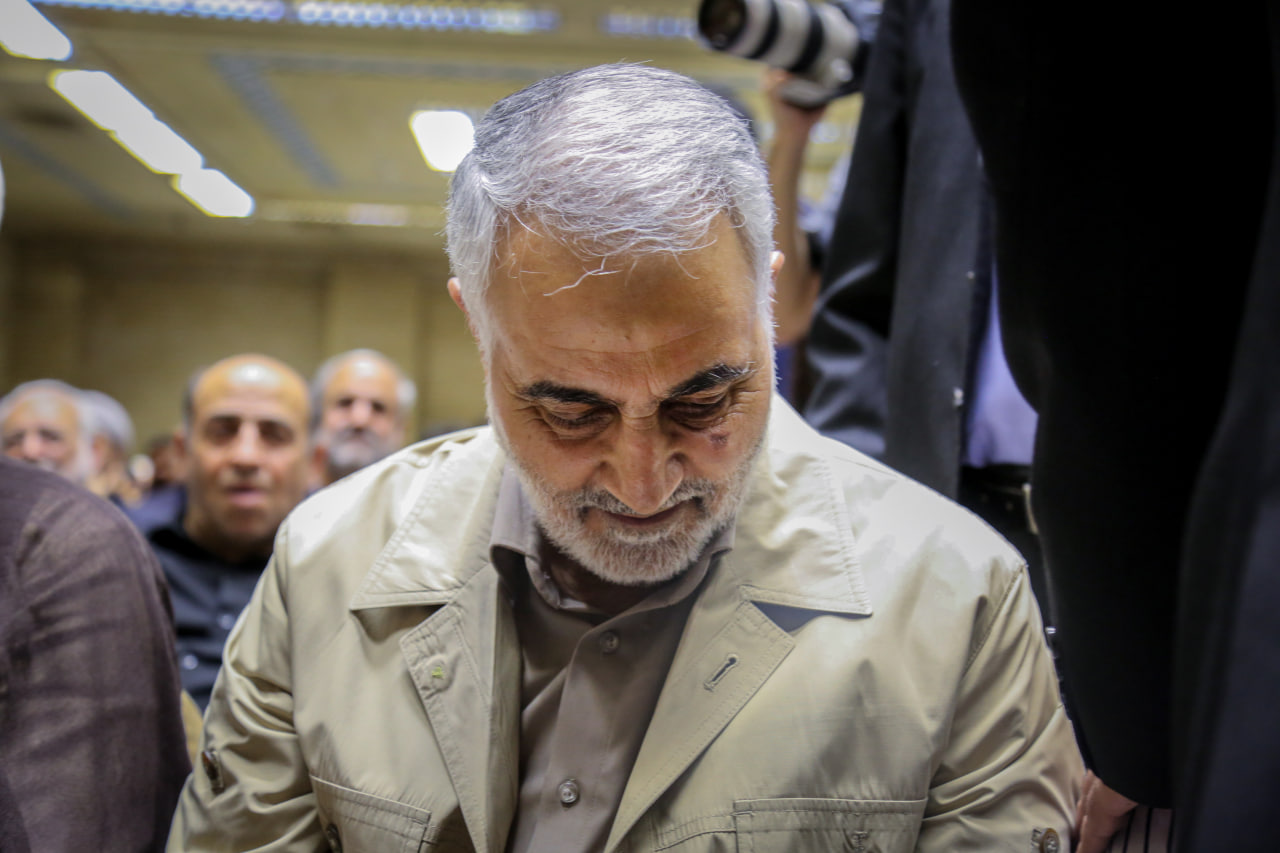 تصویر باکیفیت از سردار شهید قاسم سلیمانی